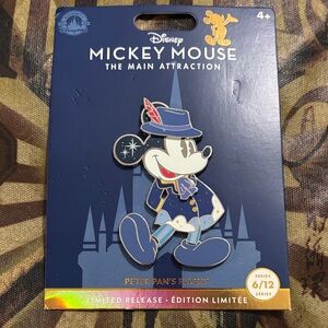 Disney Mickey Mouse Pin - Peter Pan’s Flight